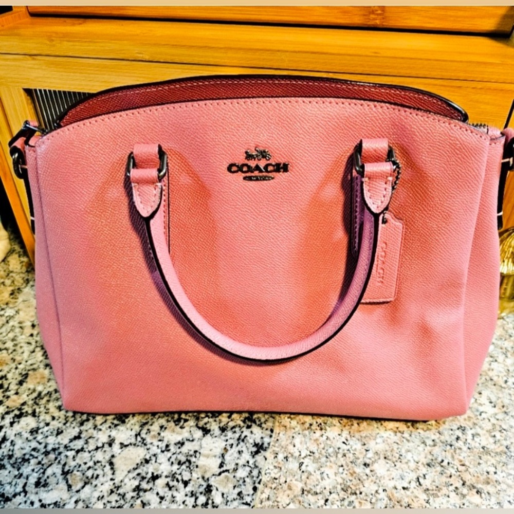 Coach Pink Satchel Bag